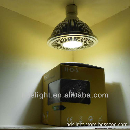Solar led ar111 G53 spotlight 8W bulb cob lamp narrow beam angle